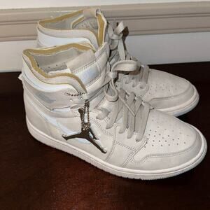 Jordan 1 High Zoom Air CMFT Grey Fog Women's Size 7.5 US - CT0979-004 Sneakers